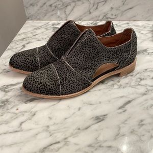 All Black slip on shoes